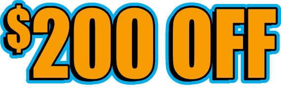 Back to school deal! $200 off any new rental agreement