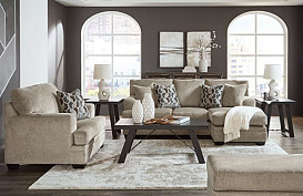                                                              							3PC STONEMEADE TAUPE SOFA CHAIR 1/2...
                                                            						 
