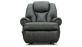WALNUT KING COMFORT RECLINER