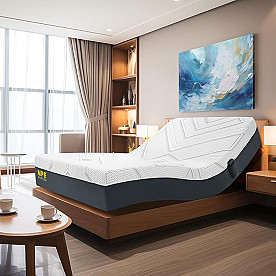 KING 10" MEMEORY FOAM MATTRESS W/ADJUSTABLE BASE