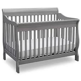 GREY 4 IN 1 CRIB