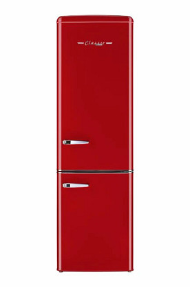 9' CANDY RED CLASSIC RETRO REFIGERTOR