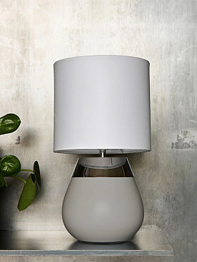 2PC LT GREY LAMPS