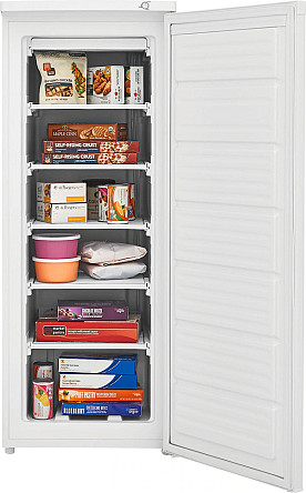 WHITE 6' UPRIGHT FREEZER