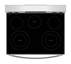 SMOOTH TOP STAINLESS STEEL NO-PREHEAT RANGE