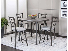 5PC TIMBER PUB DINETTE
