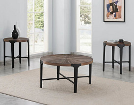                                                              							3PC CHEVRON COFFEE & ENDS
                                                            						 