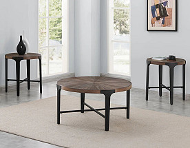 3PC CHEVRON COFFEE & ENDS
