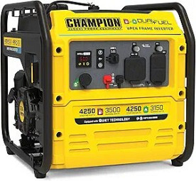 3500/4250W OPEN FRAME INVERTER 224CC GENERATOR