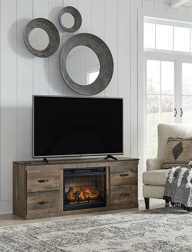 TRINELL BROWN FIREPLACE