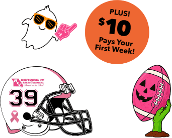 PLUS! $10 Pays Your First Week!